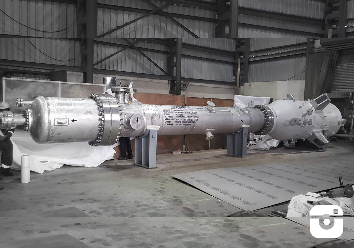 Condensate Flash Drum Heat Exchanger