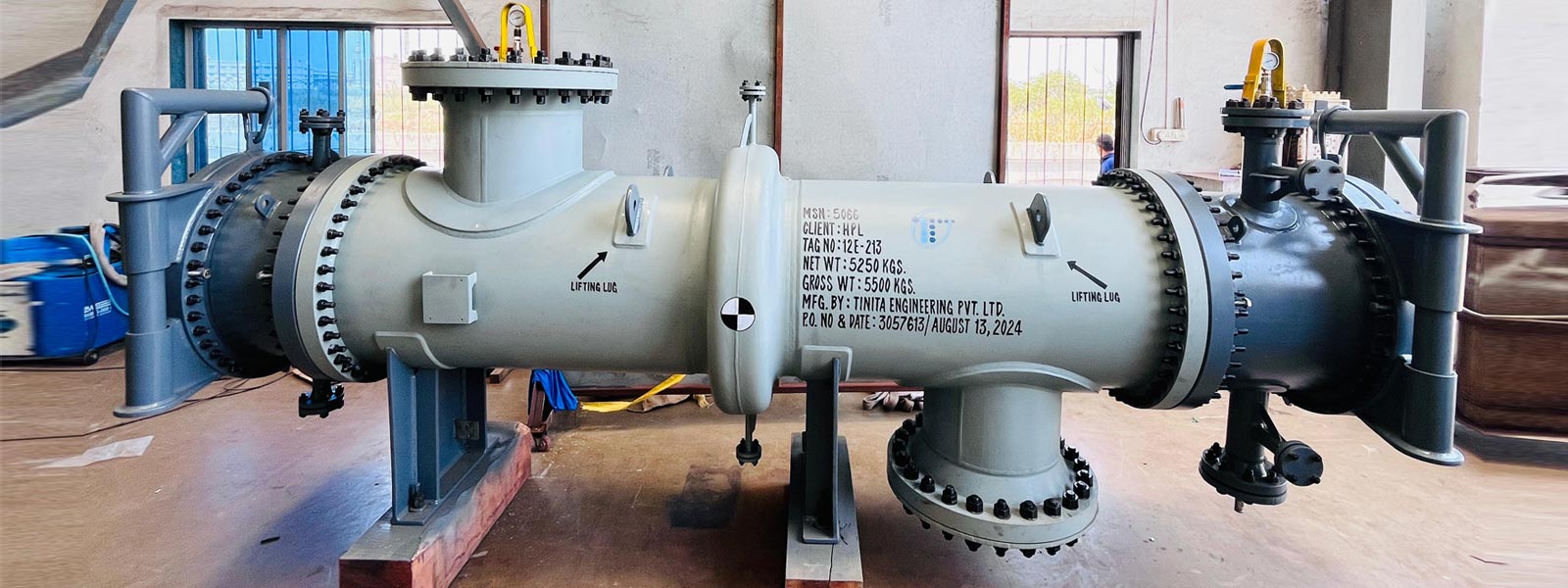 design of shell and tube heat exchanger