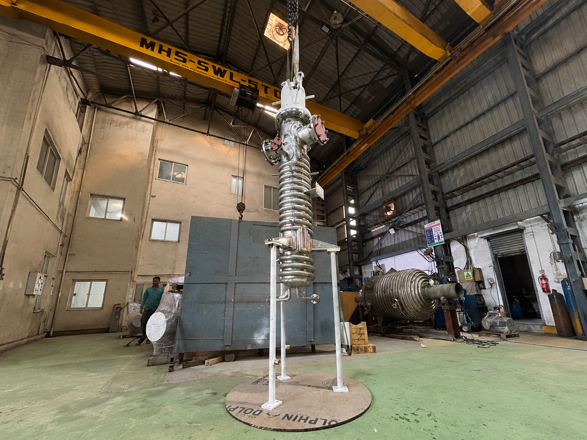 Hastelloy C-276 Heat Exchanger for Specialty Chemical Processing Plant