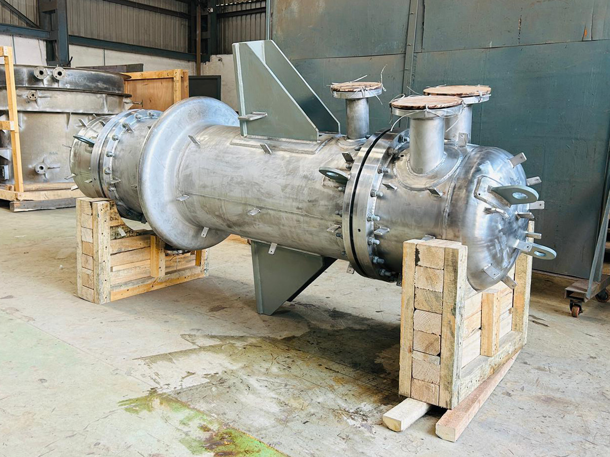 Hastelloy Heat Exchanger for Chloro Toluenes (CTS) Plant
