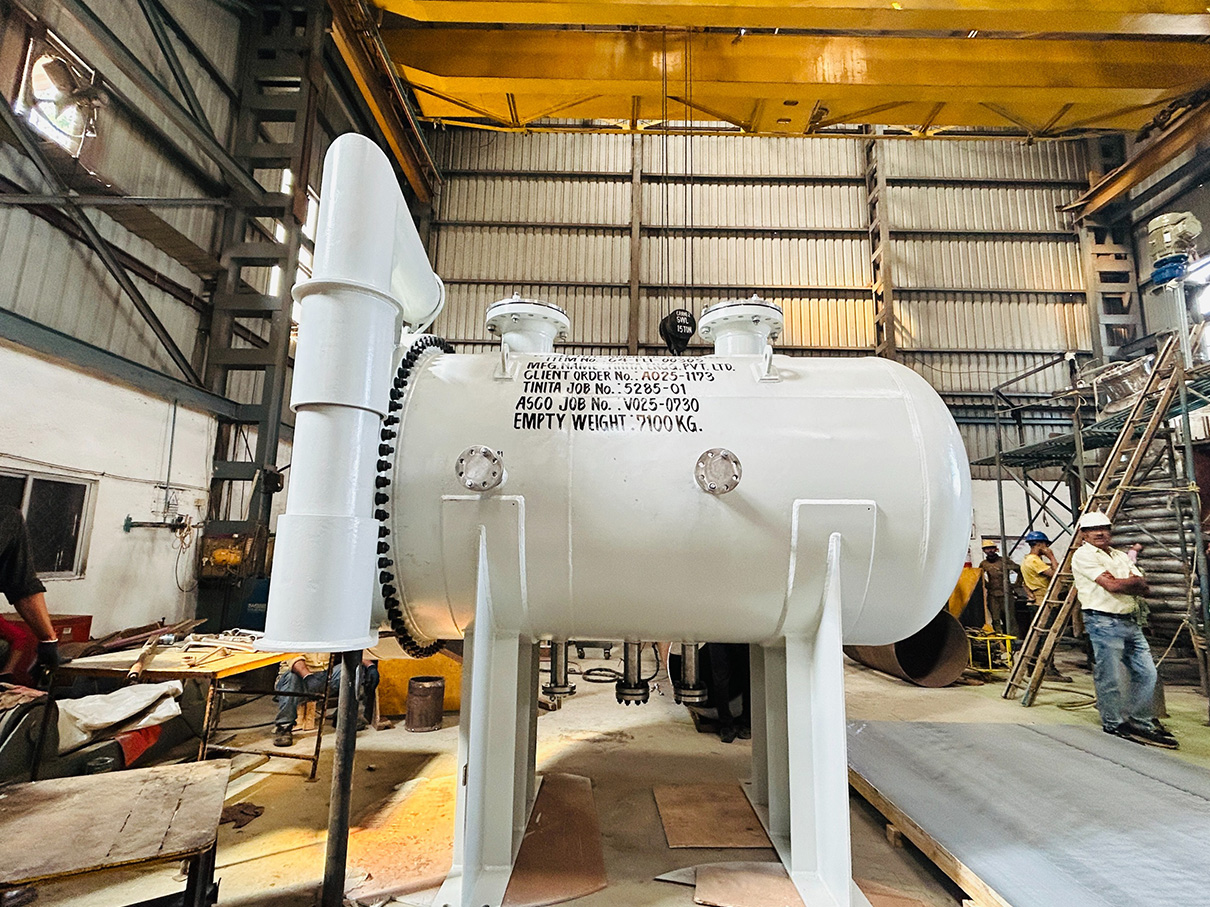 Incoloy 800 Lye Filter Vessel for Green Hydrogen Production