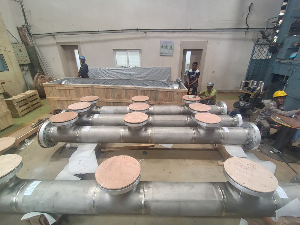 Titanium Grade 12 Piping Spools for Offshore Drilling Applications