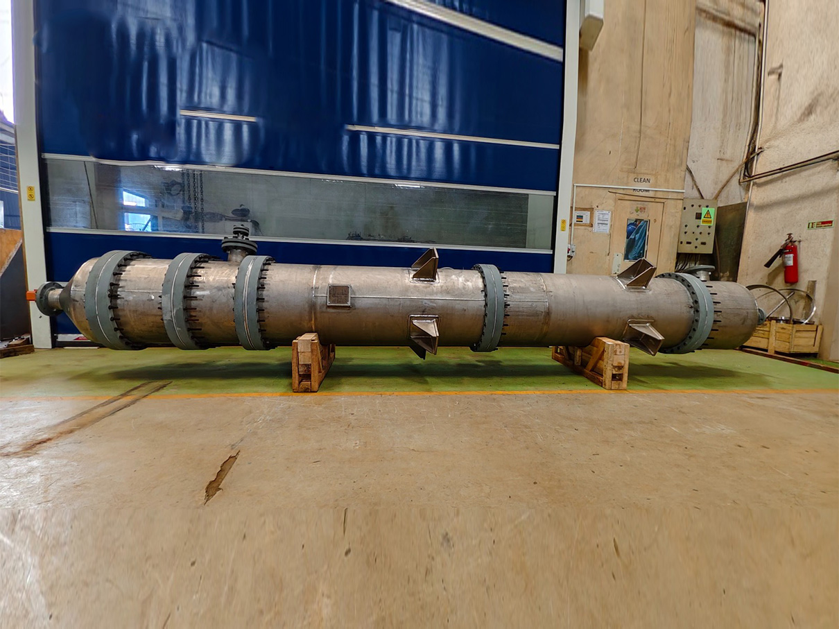 Titanium Grade 2 Ammonia Stripper Column for Polymers -PM Sulfones Bussiness