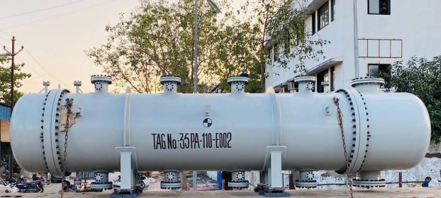 Tinita Engineering Delivers Titanium Condenser for Sea Water Application to Nayara Energy